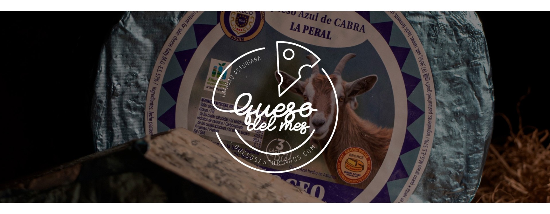 Quesos del Mes de Abril: Peñoceo, el azul de cabra de La Peral